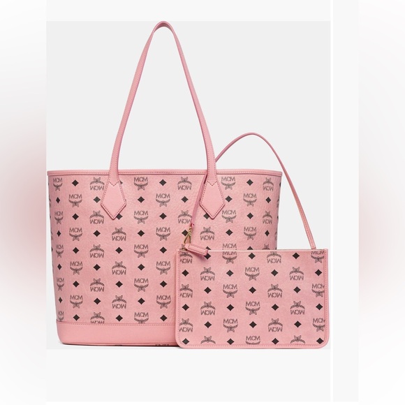 MCM Soft Pink Medium Liz Shopper - Picture 2 of 15